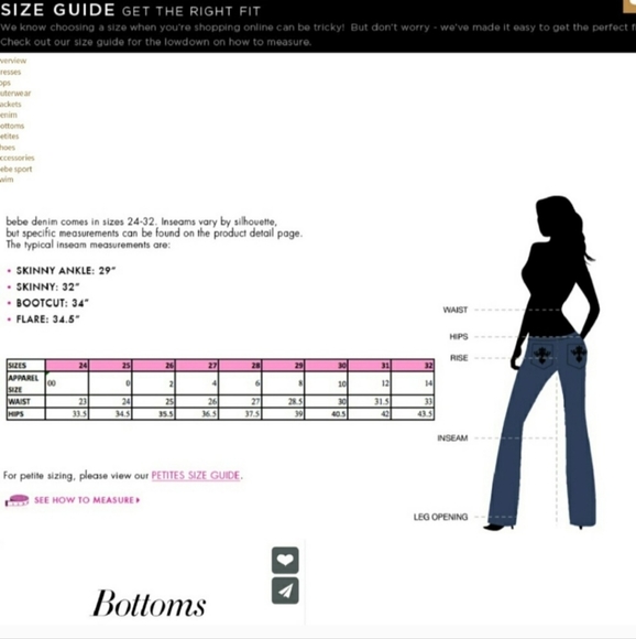 Bebe Rhinestone Flare Jeans - Picture 11 of 15